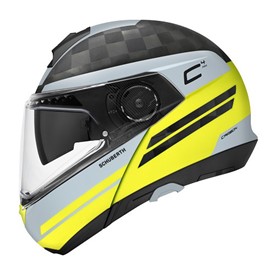 Schuberth C4 Pro Carbon Fiber Modular Helmet, Tempest Colors