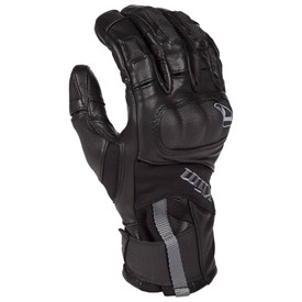 Klim Adventure GTX Short Glove, Black - SM