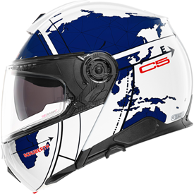 Schuberth C5 Helmet - Globe Graphics