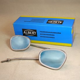 Albert Headlight Mirrors - Pair