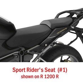 BMW Seat Options for R1200RS & R1200R