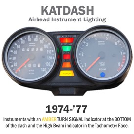 KATDASH LED Instrument Lighting System for 1974-'77 Airheads