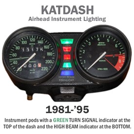 KATDASH LED Instrument Lighting System for 1981-'95 Airheads