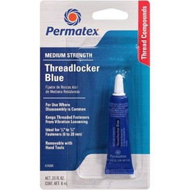 Permatex Threadlocker Blue, 6ML