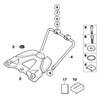 BMW Vario Top Case Mounting Plate Kit, R1200GS (thru 2012)