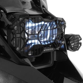Touratech Headlight Guard for BMW R1200GS/ADV & R1250GS Models | Black Powdercoated
