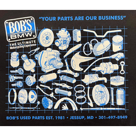 Bob's BMW Microfiche T-Shirt, Short Sleeve