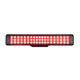 AdMore Light Bar - High Output 8 LED with Running, Brake, and Progressive Amber Turn Signals